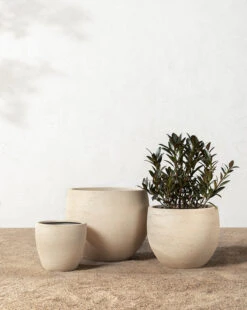 Bodie Tan Fiberstone Planter -Bloomingville Store 20220110 Outdoor 012 a079b880 20e7 4cfa 80e3 f68ae7827650