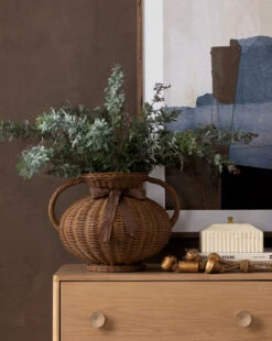 Antonia Woven Vase 10 Antonia Woven Vase -Bloomingville Store 20230821 SS Holiday Decor 018 T