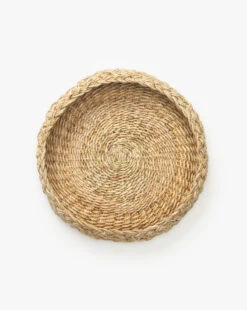 Abaca Braided Rope Tray -Bloomingville Store AbacaBraidedRopeTray MDCR2906 NAT S MAIN T