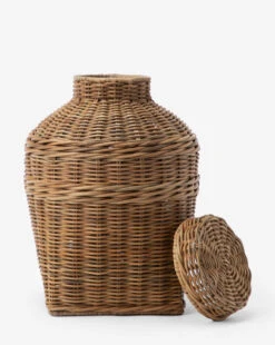 Ahnamia Wicker Jars -Bloomingville Store AhnamiaWickerJars MDCR2391 NAT L D1