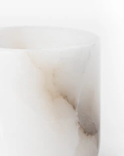 Alabaster Tea-light Holder -Bloomingville Store AlabasterTea lightHolder 1