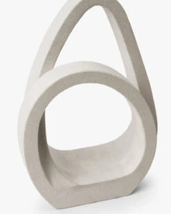 Alto Stone Object 11 Alto Stone Object -Bloomingville Store AltoStoneObject MDCR2953 WHT OS D3 T