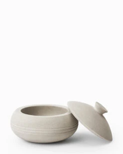 Aston Stone Box 14 Aston Stone Box -Bloomingville Store AstonStoneBox MDCR2955 WHT OS D1 T