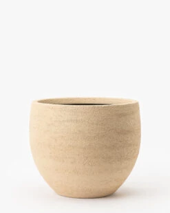 Bodie Tan Fiberstone Planter -Bloomingville Store BodieTanFiberstonePlanter MDCR2577 TAN L