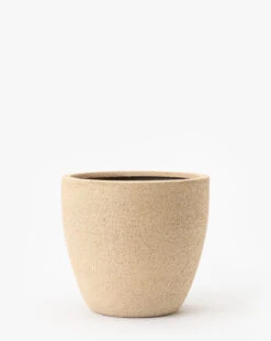 Bodie Tan Fiberstone Planter -Bloomingville Store BodieTanFiberstonePlanter MDCR2577 TAN M
