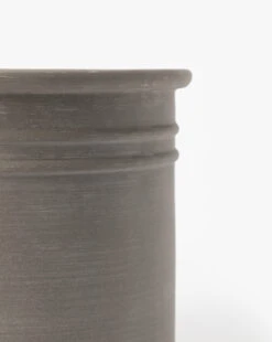 Bolton Ceramic Planter -Bloomingville Store BoltonCeramicPlanter MDCR2461 GRY 11 D1