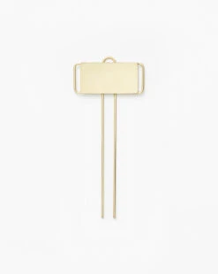 Brass Garden Tags (Set Of 4) 9 Brass Garden Tags (Set Of 4) -Bloomingville Store BrassGardenTags Setof4 MDCR2269 GLD OS D1