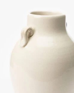 Brinkerhoff Two Handled Vase -Bloomingville Store BrinkerhoffTwoHandledVase MDCR2909 CRM OS D1 T