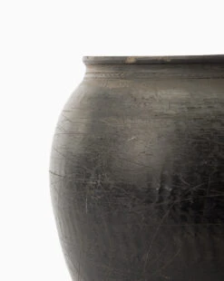 Brushed Charcoal Vase 11 Brushed Charcoal Vase -Bloomingville Store BrushedCharcoalVase MDCR1650 BLK OS D1 T