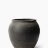 Brushed Charcoal Vase -Bloomingville Store BrushedCharcoalVase MDCR1650 BLK OS MAIN T