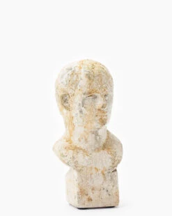 Cement Head Sculpture -Bloomingville Store CementHeadSculpture MDCR1905 WDN OS D1