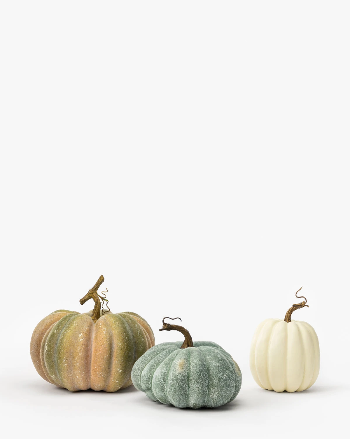 Muted Green Faux Pumpkin 7 Muted Green Faux Pumpkin - Image 5