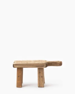 Distressed Wood Pedestal -Bloomingville Store DistressedWoodPedestal MBTH0106 WDN OS D1