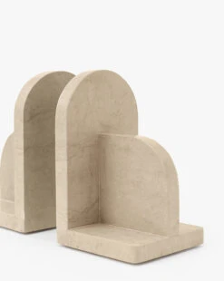 Foster Stone Bookends (Set Of 2) -Bloomingville Store FosterStoneBookends Setof2 MDCR2964 BGE S2 D2 T