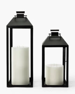Gilson Lantern -Bloomingville Store GilsonLantern MDCR2900 BLK D1 T