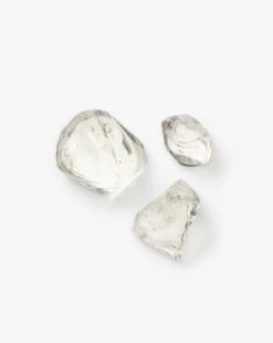 Glass Crystal Object (Set Of 3) -Bloomingville Store GlassCrystalObject Setof3 MDCR2669 GLS OS D2