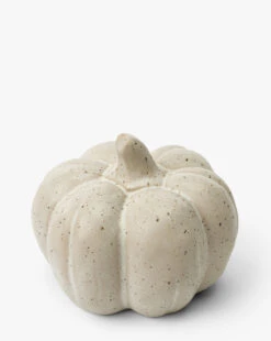 Glazed Stoneware Pumpkins (Set Of 2) -Bloomingville Store GlazedStonewarePumpkins Setof2 MDCR2942 CRM S2 D1 T