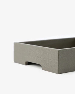 Gray Shagreen Tray -Bloomingville Store GrayShagreenTray MDCR2449 GRY OS D1