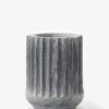 Grayson Black Marble Vase -Bloomingville Store GraysonBlackMarbleVase MDCR2439 BLK OS MAIN