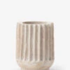 Grayson Travertine Vase -Bloomingville Store GraysonTravertineVase MDCR2440 TAN OS MAIN