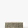 Gregory Shagreen Leather Box -Bloomingville Store GregoryShagreenLeatherBox MDCR2917 GRY OS MAIN T