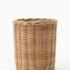 Hand-Woven Wicker Vase -Bloomingville Store Hand WovenWickerVase MDCR2024 NAT L