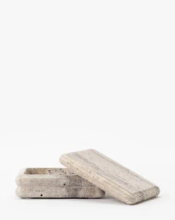 Ives Stone Box -Bloomingville Store IvesStoneBox MDCR2599 BGE OS D1