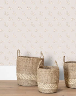 Bunnies Wallpaper -Bloomingville Store KidsWallpaper 112 Bunnies Grey R1 V2