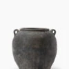 Large Black Handled Jar -Bloomingville Store LargeBlackHandledJar MDCR2483 CHR OS MAIN