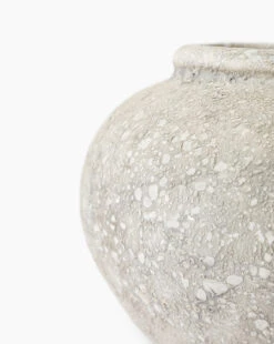 Luna Distressed Vase -Bloomingville Store LunaDistressedVase MDCR2751 GRY OS D1 T