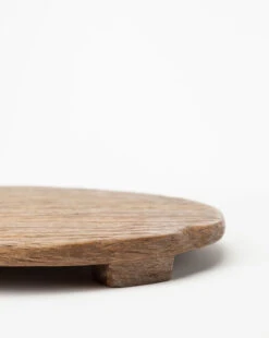 Mango Wood Carved Pedestal -Bloomingville Store MangoWoodCarvedPedestal MKTN0561 BWN D1