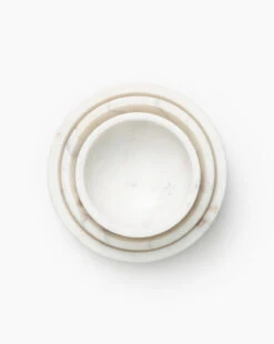 Marble Nesting Bowls (Set Of 3) -Bloomingville Store MarbleNestingBowls Setof3 MBTH0239 MRB SET3 D1