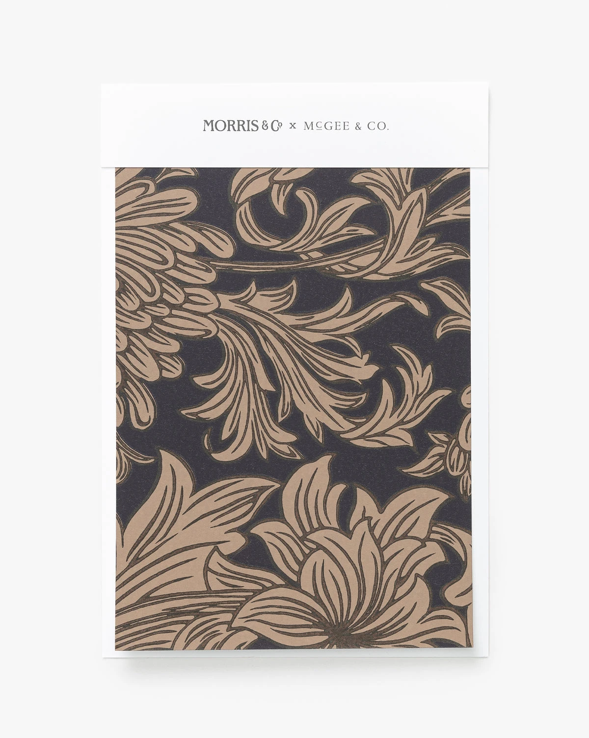 Morris & Co. X McGee & Co. Chrysanthemum Wallpaper Swatch 3 Morris & Co. X McGee & Co. Chrysanthemum Wallpaper Swatch