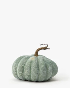 Muted Green Faux Pumpkin