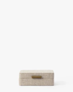 Natural Fabric Boxes -Bloomingville Store NaturalFabricBoxes MDCR2720 OWH S MAIN T