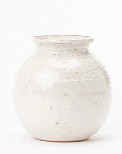 Rounded Ceramic Vase -Bloomingville Store RoundedCeramicVase L