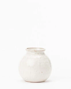 Rounded Ceramic Vase -Bloomingville Store RoundedCeramicVase S
