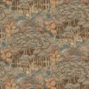Ruskin Wallpaper -Bloomingville Store RuskinWallpaper MWDC0205 BLU DR MAIN T