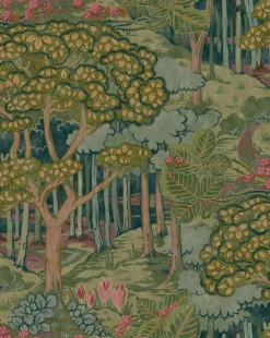 Ruskin Wallpaper -Bloomingville Store RuskinWallpaper MWDC0205 EMR DR D1 T