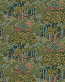 Ruskin Wallpaper -Bloomingville Store RuskinWallpaper MWDC0205 EMR DR MAIN T