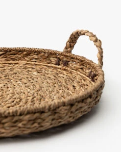 Salter Woven Tray 11 Salter Woven Tray -Bloomingville Store SalterWovenTray MDCR2880 NAT OS D2 T