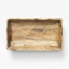 Scalloped Wood Tray 2 Scalloped Wood Tray -Bloomingville Store ScallopedWoodTray MDCR3112 BWN OS D1 T