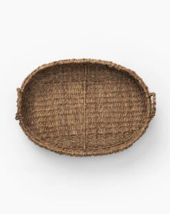 Seagrass Oval Tray -Bloomingville Store SeagrassOvalTray MDCR2857 NAT L D1 T