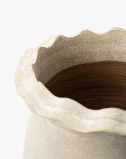 Swansea Indoor Pot -Bloomingville Store SwanseaIndoorPot MDCR2974 EGG OS D2 T