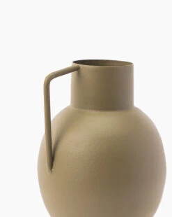 Tenya Metal Vase -Bloomingville Store TenyaMetalVase MDCR2860 CRM OS D1 T