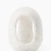 White Marble Sculpture -Bloomingville Store WhiteMarbleSculpture MDCR2474 WHT OS MAIN