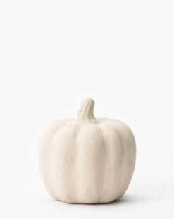 White Paper Mache Pumpkin -Bloomingville Store WhitePaperMachePumpkin MDCR2768 WHT M T fa90f361 53af 4864 bb47 512c0eafb6b3