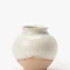 White Washed Ceramic Pot 1 White Washed Ceramic Pot -Bloomingville Store WhiteWashedCeramicPot MDCR1868 WHT OS MAIN