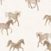 Watercolor Horses Wallpaper -Bloomingville Store horses repeat cream